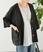 【ビアズリー/BEARDSLEY】のリネン半袖ジャケット 人気、トレンドファッション・服の通販 founy(ファニー) ファッション Fashion レディースファッション Fashion for Women アウター Coat / Outerwear Collection レディースジャケット・軽アウター Jackets キュロット Culottes, Wide Shorts ジャケット Jacket, Outerwear セットアップ Set-Up, Coordinated Outfit ポケット Pocket, Pocket Detail 半袖 Short Sleeve, Half Sleeve リネン Linen, Linen Fabric 再入荷 Restock / Back in Stock おすすめ Recommended / Our Picks thumbnail ブラック|ID: prp329100004933333 ipo3291000000037028993