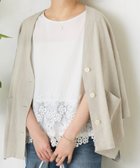 【ビアズリー/BEARDSLEY】のリネン半袖ジャケット 人気、トレンドファッション・服の通販 founy(ファニー) ファッション Fashion レディースファッション Fashion for Women アウター Coat / Outerwear Collection レディースジャケット・軽アウター Jackets キュロット Culottes, Wide Shorts ジャケット Jacket, Outerwear セットアップ Set-Up, Coordinated Outfit ポケット Pocket, Pocket Detail 半袖 Short Sleeve, Half Sleeve リネン Linen, Linen Fabric 再入荷 Restock / Back in Stock おすすめ Recommended / Our Picks thumbnail ベージュ|ID: prp329100004933333 ipo3291000000037028994