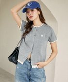 【フリークスストア/FREAK'S STORE】のレイヤード風 ショートスリーブ ニット カーディガン 限定展開 人気、トレンドファッション・服の通販 founy(ファニー) ファッション Fashion レディースファッション Fashion for Women トップス・カットソー Cut & Sew Tops ニット Knit Tops & Sweaters カーディガン・羽織り Layered Style Cardigans インナー Innerwear カーディガン Cardigan, Knitwear コラボ Collaboration, Collab コンパクト Compact, Small Size ショート Short, Short Length スペシャル Special, Limited Edition スラックス Slacks, Dress Pants スリーブ Sleeve, Long Sleeve / Short Sleeve デニム Denim, Jeans Material トレンド Trend, Trending Now 羽織 Haori, Light Jacket ミニスカート Mini Skirt, Short Skirt リアル Real, Realistic ワンポイント One Point, Statement Accent S/S・春夏 SS, Spring/Summer, Warm Season 夏 Summer 2026年 2026 thumbnail グレー|ID: prp329100004933337 ipo3291000000037029027