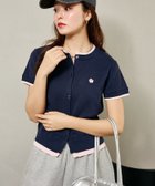 【フリークスストア/FREAK'S STORE】のレイヤード風 ショートスリーブ ニット カーディガン 限定展開 人気、トレンドファッション・服の通販 founy(ファニー) ファッション Fashion レディースファッション Fashion for Women トップス・カットソー Cut & Sew Tops ニット Knit Tops & Sweaters カーディガン・羽織り Layered Style Cardigans インナー Innerwear カーディガン Cardigan, Knitwear コラボ Collaboration, Collab コンパクト Compact, Small Size ショート Short, Short Length スペシャル Special, Limited Edition スラックス Slacks, Dress Pants スリーブ Sleeve, Long Sleeve / Short Sleeve デニム Denim, Jeans Material トレンド Trend, Trending Now 羽織 Haori, Light Jacket ミニスカート Mini Skirt, Short Skirt リアル Real, Realistic ワンポイント One Point, Statement Accent S/S・春夏 SS, Spring/Summer, Warm Season 夏 Summer 2026年 2026 thumbnail ネイビー|ID: prp329100004933337 ipo3291000000037029030