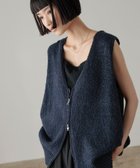 【ローリーズファーム/LOWRYS FARM】のラメスラブZIPベスト ブルー88|ID: prp329100004933340 ipo3291000000037245592