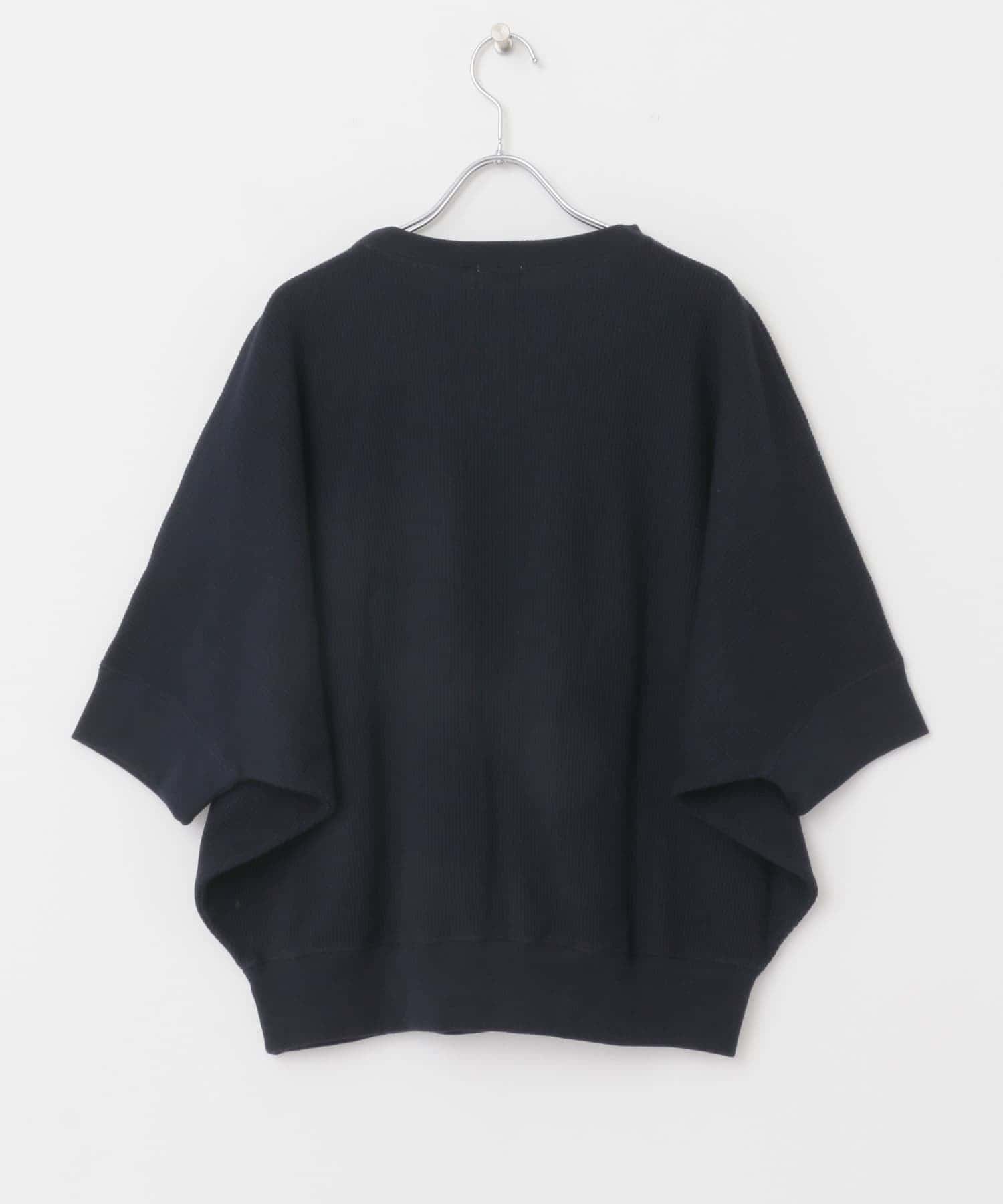 【アーバンリサーチ ドアーズ/URBAN RESEARCH DOORS】のタックフライスワイドTシャツ インテリア・キッズ・メンズ・レディースファッション・服の通販 founy(ファニー) 　ファッション　Fashion　レディースファッション　Fashion for Women　トップス・カットソー　Cut & Sew Tops　シャツ・ブラウス・オフィスカジュアル　Elegant Blouses & Button-Ups　ロングTシャツ・Tシャツ　Longline T-Shirts & Tees　ギャザー　Gathered, Ruffled　ストレート　Straight, Straight Cut　ワイド　Wide, Wide Fit　S/S・春夏　SS, Spring/Summer, Warm Season　夏　Summer　2025年　2025　2025春夏・S/S　Spring/Summer 2025 SS25　NAVY|ID: prp329100004933341 ipo3291000000037029060