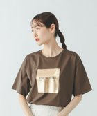 【グローバルワーク/GLOBAL WORK】のリッチクリーンプリントT半袖/636780 人気、トレンドファッション・服の通販 founy(ファニー) ファッション Fashion レディースファッション Fashion for Women トップス・カットソー Cut & Sew Tops アニマル Animal Print インナー Innerwear 抗菌 Antibacterial, Bacteria-Resistant シルク Silk, 100% Silk デニム Denim, Jeans Material 人気 Popular, Best Seller フェミニン Feminine, Girly ボックス Boxy, Box Shape 半袖 Short Sleeve, Half Sleeve ワイド Wide, Wide Fit おすすめ Recommended / Our Picks 夏 Summer ビジネス 仕事 通勤 Business / Work / Commuting thumbnail ブラウン×箔スクエア58|ID: prp329100004933346 ipo3291000000037029092