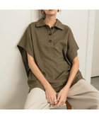 【その他のブランド/Other】の【2026SS】ポンチョシルエット オーバーサイズ ポロシャツ KH|ID: prp329100004933347 ipo3291000000037029105