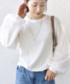 【シップス フォー ウィメン/SHIPS】の【WEB限定】 手洗い可能 シアー コンビ 裾 ドロスト プルオーバー 人気、トレンドファッション・服の通販 founy(ファニー) ファッション Fashion レディースファッション Fashion for Women トップス・カットソー Cut & Sew Tops カジュアルプルオーバー・ニットトップス Pullovers & Knit Tops / Casual Pullovers オーガンジー Organza Fabric カットソー Cut and Sewn Top コンビ Combo, Combination Style シアー Sheer, See-Through シフォン Chiffon, Lightweight Fabric フェミニン Feminine, Girly ポケット Pocket, Pocket Detail ワイド Wide, Wide Fit 2026年 2026 thumbnail オフホワイト|ID: prp329100004933350 ipo3291000000037029136