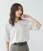 【グローバルワーク/GLOBAL WORK】のキレイつづく2wayタック5分袖/636634 オフストライプ05|ID: prp329100004933353 ipo3291000000037099430