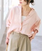 【スピック&スパン/Spick & Span】の《ゆったりサイズ》追加 80リネンカシュクール ビッグシャツ 人気、トレンドファッション・服の通販 founy(ファニー) ファッション Fashion レディースファッション Fashion for Women トップス・カットソー Cut & Sew Tops シャツ・ブラウス・オフィスカジュアル Elegant Blouses & Button-Ups イエロー Yellow インナー Innerwear オレンジ Orange カシュクール Wrap Design ストライプ Stripe, Striped Pattern タンク Tank Top, Sleeveless Top 定番 Standard, Basic Item ビッグ Big, Oversized リネン Linen, Linen Fabric リラックス Relax, Relaxed Fit 再入荷 Restock / Back in Stock おすすめ Recommended / Our Picks エレガント 上品 Elegant thumbnail ピンクベース|ID: prp329100004933358 ipo3291000000037029190