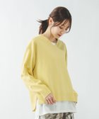 【グローバルワーク/GLOBAL WORK】のドライタッチVネックプルオーバー長袖/634083 一部店舗限定/ライトイエロー63|ID: prp329100004933363 ipo3291000000037366312