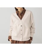 【グローバルワーク/GLOBAL WORK】のスウェットライクVネックカーディガン/601629 パールグレージュ07|ID: prp329100004933364 ipo3291000000037259619