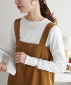 【ディスコート/Discoat】の【23色展開】前後2WAYリブメローロングスリーブ《WEB限定》 オフホワイト|ID: prp329100004933367 ipo3291000000037029288