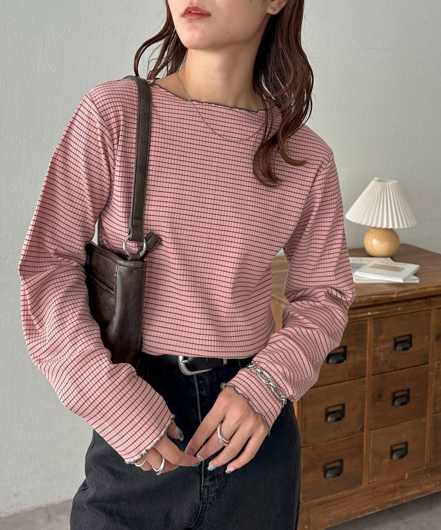 【ディスコート/Discoat】の【23色展開】前後2WAYリブメローロングスリーブ《WEB限定》 インテリア・キッズ・メンズ・レディースファッション・服の通販 founy(ファニー) 　ファッション　Fashion　レディースファッション　Fashion for Women　インナー　Innerwear　キャミワンピース　Cami Dress, Slip Dress　コンパクト　Compact, Small Size　サロペット　Overalls, Salopette　スリーブ　Sleeve, Long Sleeve / Short Sleeve　とろみ　Fluid, Flowy Fabric　デニム　Denim, Jeans Material　ロング　Long, Long-Length　おすすめ　Recommended / Our Picks　ピンクその他1|ID: prp329100004933367 ipo3291000000037029296