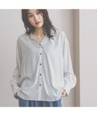 【グローバルワーク/GLOBAL WORK】のスキッパーブラウス長袖/601062 人気、トレンドファッション・服の通販 founy(ファニー) ファッション Fashion レディースファッション Fashion for Women トップス・カットソー Cut & Sew Tops シャツ・ブラウス・オフィスカジュアル Elegant Blouses & Button-Ups おすすめ Recommended / Our Picks オケージョン Occasion Wear ジャケット Jacket, Outerwear スウェット / スエット Sweatshirt, Sweatwear スキッパー Skipper, Open Collar セレモニー Ceremony フリル Frill, Ruffle ワイド Wide, Wide Fit ビジネス 仕事 通勤 Business / Work / Commuting 羽織 Haori, Light Jacket 長袖 Long Sleeve, Full Sleeve thumbnail ストライプ80|ID: prp329100004933368 ipo3291000000037029308