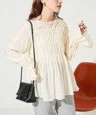 【フリークスストア/FREAK'S STORE】のシアーギャザーフリル袖ロングスリーブブラウス【限定展開】 人気、トレンドファッション・服の通販 founy(ファニー) ファッション Fashion レディースファッション Fashion for Women トップス・カットソー Cut & Sew Tops シャツ・ブラウス・オフィスカジュアル Elegant Blouses & Button-Ups ボリューム袖・フリルスリーブブラウス Voluminous & Ruffle Sleeves / Puffy Sleeve Tops 2026年 2026 おすすめ Recommended / Our Picks ギャザー Gathered, Ruffled スラックス Slacks, Dress Pants スリーブ Sleeve, Long Sleeve / Short Sleeve デニム Denim, Jeans Material フェミニン Feminine, Girly フリル Frill, Ruffle フロント Front, Front Design エレガント 上品 Elegant 夏 Summer 春 Spring S/S・春夏 SS, Spring/Summer, Warm Season 長袖 Long Sleeve, Full Sleeve thumbnail ナチュラル|ID: prp329100004933373 ipo3291000000037029347