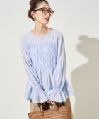 【フリークスストア/FREAK'S STORE】のシアーギャザーフリル袖ロングスリーブブラウス【限定展開】 人気、トレンドファッション・服の通販 founy(ファニー) ファッション Fashion レディースファッション Fashion for Women トップス・カットソー Cut & Sew Tops シャツ・ブラウス・オフィスカジュアル Elegant Blouses & Button-Ups ボリューム袖・フリルスリーブブラウス Voluminous & Ruffle Sleeves / Puffy Sleeve Tops 2026年 2026 おすすめ Recommended / Our Picks ギャザー Gathered, Ruffled スラックス Slacks, Dress Pants スリーブ Sleeve, Long Sleeve / Short Sleeve デニム Denim, Jeans Material フェミニン Feminine, Girly フリル Frill, Ruffle フロント Front, Front Design エレガント 上品 Elegant 夏 Summer 春 Spring S/S・春夏 SS, Spring/Summer, Warm Season 長袖 Long Sleeve, Full Sleeve thumbnail ブルー|ID: prp329100004933373 ipo3291000000037029350