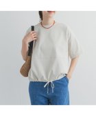 【アーバンリサーチ ドアーズ/URBAN RESEARCH DOORS】のヘムドロストプルオーバー 人気、トレンドファッション・服の通販 founy(ファニー) ファッション Fashion レディースファッション Fashion for Women トップス・カットソー Cut & Sew Tops カジュアルプルオーバー・ニットトップス Pullovers & Knit Tops / Casual Pullovers 2026年 2026 デニム Denim, Jeans Material フォルム Silhouette, Form リボン Ribbon, Bow 夏 Summer S/S・春夏 SS, Spring/Summer, Warm Season thumbnail ライトベージュ|ID: prp329100004933380 ipo3291000000037029386