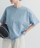 【アーバンリサーチ ドアーズ/URBAN RESEARCH DOORS】のヘムドロストプルオーバー 人気、トレンドファッション・服の通販 founy(ファニー) ファッション Fashion レディースファッション Fashion for Women トップス・カットソー Cut & Sew Tops カジュアルプルオーバー・ニットトップス Pullovers & Knit Tops / Casual Pullovers 2026年 2026 デニム Denim, Jeans Material フォルム Silhouette, Form リボン Ribbon, Bow 夏 Summer S/S・春夏 SS, Spring/Summer, Warm Season thumbnail ブルー|ID: prp329100004933380 ipo3291000000037029387