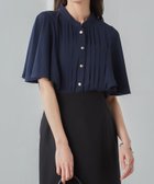 【ラナン/Ranan】のRanan/ピンタックフレアー袖ブラウス 人気、トレンドファッション・服の通販 founy(ファニー) ファッション Fashion レディースファッション Fashion for Women トップス・カットソー Cut & Sew Tops シャツ・ブラウス・オフィスカジュアル Elegant Blouses & Button-Ups エレガント 上品 Elegant カーディガン Cardigan, Knitwear クラシック Classic, Timeless Style ジャケット Jacket, Outerwear ジョーゼット Georgette, Semi-Sheer Fabric スタンド Stand Collar, Upright Stand スリーブ Sleeve, Long Sleeve / Short Sleeve デニム Denim, Jeans Material なめらか Smooth, Silky Texture 長袖 Long Sleeve, Full Sleeve フレア Flare, Flared フロント Front, Front Design ベーシック Basic, Essential ポケット Pocket, Pocket Detail マーメイド Mermaid, Fishtail Silhouette 無地 Plain, Solid Color ロング Long, Long-Length 再入荷 Restock / Back in Stock おすすめ Recommended / Our Picks 夏 Summer 2026年 2026 thumbnail ネイビー|ID: prp329100004933385 ipo3291000000037029427