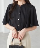 【ラナン/Ranan】のRanan/ピンタックフレアー袖ブラウス 人気、トレンドファッション・服の通販 founy(ファニー) ファッション Fashion レディースファッション Fashion for Women トップス・カットソー Cut & Sew Tops シャツ・ブラウス・オフィスカジュアル Elegant Blouses & Button-Ups エレガント 上品 Elegant カーディガン Cardigan, Knitwear クラシック Classic, Timeless Style ジャケット Jacket, Outerwear ジョーゼット Georgette, Semi-Sheer Fabric スタンド Stand Collar, Upright Stand スリーブ Sleeve, Long Sleeve / Short Sleeve デニム Denim, Jeans Material なめらか Smooth, Silky Texture 長袖 Long Sleeve, Full Sleeve フレア Flare, Flared フロント Front, Front Design ベーシック Basic, Essential ポケット Pocket, Pocket Detail マーメイド Mermaid, Fishtail Silhouette 無地 Plain, Solid Color ロング Long, Long-Length 再入荷 Restock / Back in Stock おすすめ Recommended / Our Picks 夏 Summer 2026年 2026 thumbnail ブラック|ID: prp329100004933385 ipo3291000000037029429