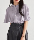 【ラナン/Ranan】のRanan/ピンタックフレアー袖ブラウス 人気、トレンドファッション・服の通販 founy(ファニー) ファッション Fashion レディースファッション Fashion for Women トップス・カットソー Cut & Sew Tops シャツ・ブラウス・オフィスカジュアル Elegant Blouses & Button-Ups エレガント 上品 Elegant カーディガン Cardigan, Knitwear クラシック Classic, Timeless Style ジャケット Jacket, Outerwear ジョーゼット Georgette, Semi-Sheer Fabric スタンド Stand Collar, Upright Stand スリーブ Sleeve, Long Sleeve / Short Sleeve デニム Denim, Jeans Material なめらか Smooth, Silky Texture 長袖 Long Sleeve, Full Sleeve フレア Flare, Flared フロント Front, Front Design ベーシック Basic, Essential ポケット Pocket, Pocket Detail マーメイド Mermaid, Fishtail Silhouette 無地 Plain, Solid Color ロング Long, Long-Length 再入荷 Restock / Back in Stock おすすめ Recommended / Our Picks 夏 Summer 2026年 2026 thumbnail ブルーグレー|ID: prp329100004933385 ipo3291000000037029432