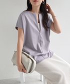 【アンドミー/andme】のきれいめ ポンチ 2way トップス 人気、トレンドファッション・服の通販 founy(ファニー) ファッション Fashion レディースファッション Fashion for Women トップス・カットソー Cut & Sew Tops インナー Innerwear カットソー Cut and Sewn Top キャミ Camisole, Cami Top サロペット Overalls, Salopette ジップ Zip, Zipper スキッパー Skipper, Open Collar スリーブ Sleeve, Long Sleeve / Short Sleeve 人気 Popular, Best Seller 長袖 Long Sleeve, Full Sleeve フレンチ French, French Style ヘムライン Hemline, Bottom Cut おすすめ Recommended / Our Picks thumbnail ブルーグレー|ID: prp329100004933386 ipo3291000000037029437