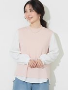 【コカ/COCA】の【再入荷】ベストセットブラウス 人気、トレンドファッション・服の通販 founy(ファニー) ファッション Fashion レディースファッション Fashion for Women アウター Coat / Outerwear Collection トップス・カットソー Cut & Sew Tops シャツ・ブラウス・オフィスカジュアル Elegant Blouses & Button-Ups ベスト&ジレ / 重ね着スタイル Vests & Gilets 春 Spring シンプル Simple, Minimal スリーブ Sleeve, Long Sleeve / Short Sleeve セットアップ Set-Up, Coordinated Outfit トレンド Trend, Trending Now ドッキング Docking, Mixed Material フェミニン Feminine, Girly ベスト Vest, Waistcoat ポケット Pocket, Pocket Detail 無地 Plain, Solid Color S/S・春夏 SS, Spring/Summer, Warm Season 再入荷 Restock / Back in Stock 夏 Summer エレガント 上品 Elegant ビジネス 仕事 通勤 Business / Work / Commuting 2026年 2026 thumbnail Lt.pink|ID: prp329100004933389 ipo3291000000037029453