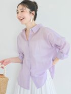 【コカ/COCA】のガーゼシャツ 人気、トレンドファッション・服の通販 founy(ファニー) ファッション Fashion レディースファッション Fashion for Women トップス・カットソー Cut & Sew Tops シャツ・ブラウス・オフィスカジュアル Elegant Blouses & Button-Ups インド Indian Textile 春 Spring キャミソール Camisole, Spaghetti Strap Top 軽量 Lightweight, Ultra Light シアー Sheer, See-Through シンプル Simple, Minimal タンク Tank Top, Sleeveless Top なめらか Smooth, Silky Texture 長袖 Long Sleeve, Full Sleeve ポケット Pocket, Pocket Detail 羽織 Haori, Light Jacket 無地 Plain, Solid Color おすすめ Recommended / Our Picks 夏 Summer エレガント 上品 Elegant 2026年 2026 thumbnail Lavender|ID: prp329100004933392 ipo3291000000037029471