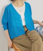【ビアズリー/BEARDSLEY】のシアーサラッとカーディガン 人気、トレンドファッション・服の通販 founy(ファニー) ファッション Fashion レディースファッション Fashion for Women トップス・カットソー Cut & Sew Tops カーディガン・羽織り Layered Style Cardigans アクリル Acrylic Material カーディガン Cardigan, Knitwear コンパクト Compact, Small Size 鹿の子 Piqué, Kanoko Fabric シンプル Simple, Minimal バランス Balance, Style Balance 半袖 Short Sleeve, Half Sleeve リラックス Relax, Relaxed Fit ワイド Wide, Wide Fit 再入荷 Restock / Back in Stock thumbnail ブルー|ID: prp329100004933400 ipo3291000000037029516