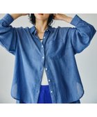 【レプシィム ローリーズファーム/LEPSIM LOWRYS FARM】のAIRデニム長袖シャツ 人気、トレンドファッション・服の通販 founy(ファニー) ファッション Fashion レディースファッション Fashion for Women トップス・カットソー Cut & Sew Tops シャツ・ブラウス・オフィスカジュアル Elegant Blouses & Button-Ups おすすめ Recommended / Our Picks シアー Sheer, See-Through デニム Denim, Jeans Material ビスチェ Bustier, Corset Top ベスト Vest, Waistcoat 長袖 Long Sleeve, Full Sleeve thumbnail インディゴ85|ID: prp329100004933402 ipo3291000000037029527