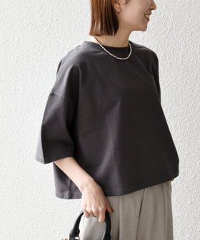 【シップス フォー ウィメン/SHIPS】の【WEB限定】SHIPS any 洗濯機可能 インレイ ハーフスリーブ ショートTEE 人気、トレンドファッション・服の通販 founy(ファニー) ファッション Fashion レディースファッション Fashion for Women インナー Innerwear 洗える Machine Washable カットソー Cut and Sewn Top クロップド Cropped, Short Length 今季 This Season, Current Season ショート Short, Short Length スリーブ Sleeve, Long Sleeve / Short Sleeve トレンド Trend, Trending Now ネックレス Necklace, Pendant Necklace ハーフ Half, Half-Length ボトム Bottoms, Lower Wear おすすめ Recommended / Our Picks 2026年 2026 |ID:prp329100004933404