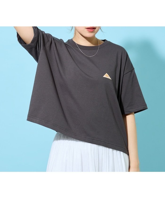 【フリークスストア/FREAK'S STORE】の別注 ショート半袖Tシャツ(接触冷感・吸水速乾・UVカット・遮熱)【限定展開】 インテリア・キッズ・メンズ・レディースファッション・服の通販 founy(ファニー) 　ファッション　Fashion　レディースファッション　Fashion for Women　トップス・カットソー　Cut & Sew Tops　シャツ・ブラウス・オフィスカジュアル　Elegant Blouses & Button-Ups　ロングTシャツ・Tシャツ　Longline T-Shirts & Tees　春　Spring　吸水　Absorbent, Quick-Dry　ショート　Short, Short Length　シンプル　Simple, Minimal　スペシャル　Special, Limited Edition　トレンド　Trend, Trending Now　別注　Limited Edition, Custom Order　半袖　Short Sleeve, Half Sleeve　S/S・春夏　SS, Spring/Summer, Warm Season　夏　Summer　2026年　2026　チャコールグレー|ID: prp329100004933406 ipo3291000000037029544