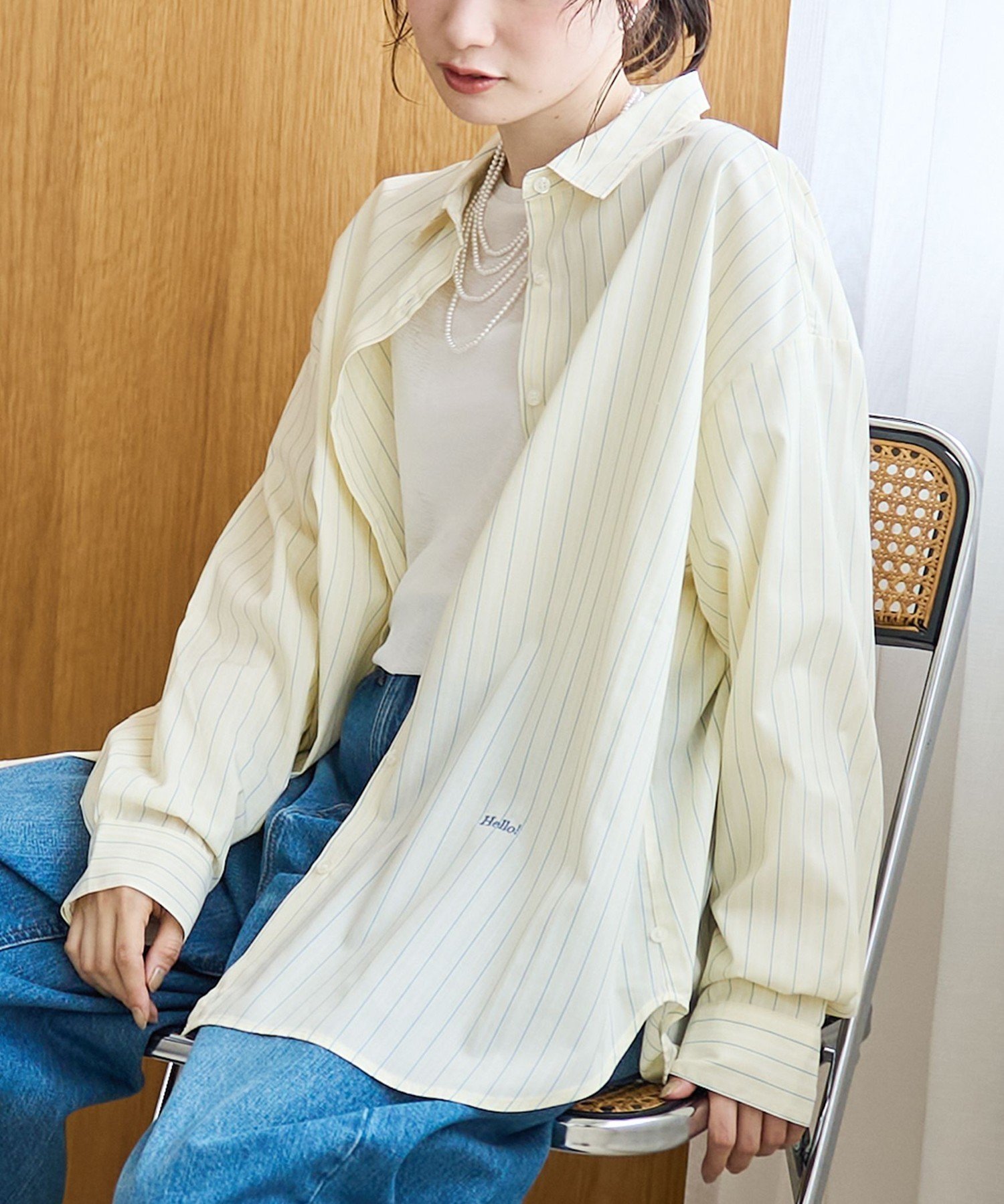 【コーエン/COEN】の【新色登場】イージーケア2wayシャツ_レギュラーカラー インテリア・キッズ・メンズ・レディースファッション・服の通販 founy(ファニー) 　ファッション　Fashion　レディースファッション　Fashion for Women　トップス・カットソー　Cut & Sew Tops　シャツ・ブラウス・オフィスカジュアル　Elegant Blouses & Button-Ups　インナー　Innerwear　ウォッシュ　Washed Finish　洗える　Machine Washable　カシュクール　Wrap Design　シンプル　Simple, Minimal　スウェット / スエット　Sweatshirt, Sweatwear　ストライプ　Stripe, Striped Pattern　セットアップ　Set-Up, Coordinated Outfit　定番　Standard, Basic Item　人気　Popular, Best Seller　ベーシック　Basic, Essential　レギュラー　Regular, Standard Fit　おすすめ　Recommended / Our Picks　2026年　2026　その他2|ID: prp329100004933408 ipo3291000000037029558