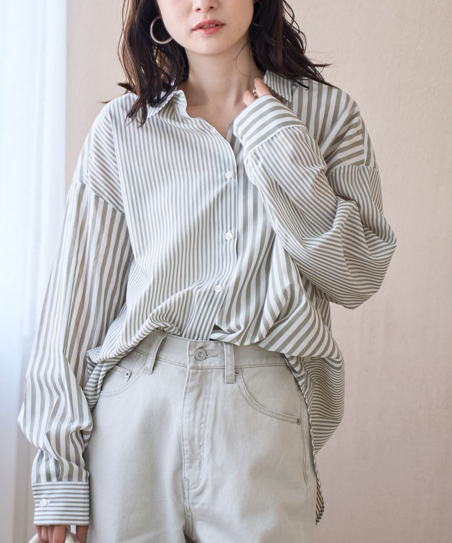 【コーエン/COEN】の【新色登場】イージーケア2wayシャツ_レギュラーカラー インテリア・キッズ・メンズ・レディースファッション・服の通販 founy(ファニー) 　ファッション　Fashion　レディースファッション　Fashion for Women　トップス・カットソー　Cut & Sew Tops　シャツ・ブラウス・オフィスカジュアル　Elegant Blouses & Button-Ups　インナー　Innerwear　ウォッシュ　Washed Finish　洗える　Machine Washable　カシュクール　Wrap Design　シンプル　Simple, Minimal　スウェット / スエット　Sweatshirt, Sweatwear　ストライプ　Stripe, Striped Pattern　セットアップ　Set-Up, Coordinated Outfit　定番　Standard, Basic Item　人気　Popular, Best Seller　ベーシック　Basic, Essential　レギュラー　Regular, Standard Fit　おすすめ　Recommended / Our Picks　2026年　2026　その他4|ID: prp329100004933408 ipo3291000000037029560