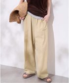 【ジャーナルスタンダード/JOURNAL STANDARD】の《追加3》【撥水/接触冷感/洗える/UVカット】リネンナイロンストレッチワイドパンツ 人気、トレンドファッション・服の通販 founy(ファニー) ファッション Fashion レディースファッション Fashion for Women パンツ Pants & Trousers シャーリング Shirring, Ruched ストレッチ Stretch, Stretchy Fabric リネン Linen, Linen Fabric 洗える Machine Washable thumbnail ベージュ|ID: prp329100004933409 ipo3291000000037029565