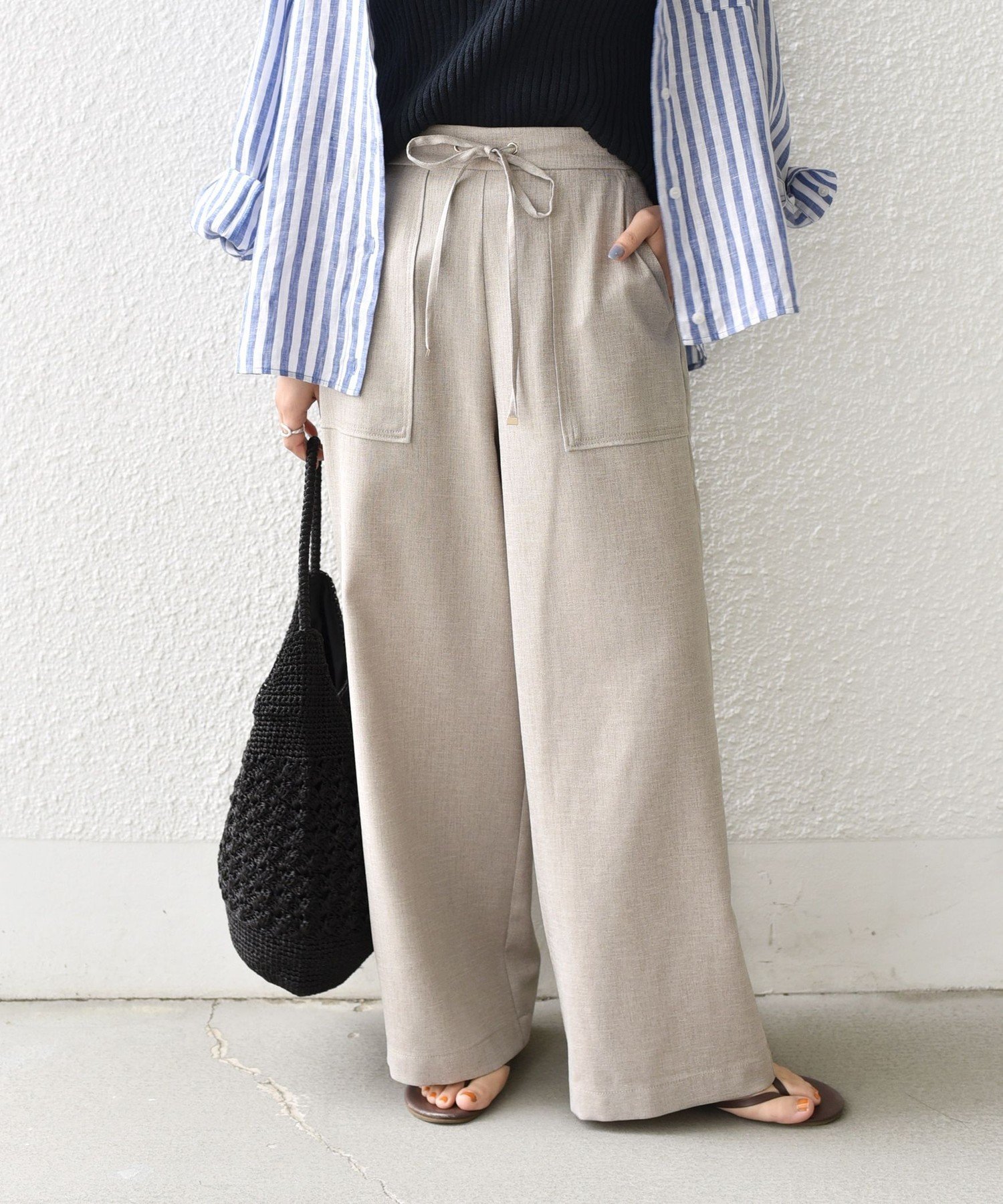 【シップス フォー ウィメン/SHIPS】のSHIPS Colors 洗濯機可能 デラオックス ベイカー イージーパンツ2 インテリア・キッズ・メンズ・レディースファッション・服の通販 founy(ファニー) 　ファッション　Fashion　レディースファッション　Fashion for Women　パンツ　Pants & Trousers　春　Spring　今季　This Season, Current Season　シンプル　Simple, Minimal　ジャケット　Jacket, Outerwear　ストレート　Straight, Straight Cut　スニーカー　Sneakers, Trainers　セットアップ　Set-Up, Coordinated Outfit　人気　Popular, Best Seller　フロント　Front, Front Design　メンズ　Men's, Menswear　リネン　Linen, Linen Fabric　ワイド　Wide, Wide Fit　S/S・春夏　SS, Spring/Summer, Warm Season　アウトレット　Outlet / Clearance　おすすめ　Recommended / Our Picks　夏　Summer　セレモニー　Ceremony　ビジネス 仕事 通勤　Business / Work / Commuting　2026年　2026　ベージュ|ID: prp329100004933410 ipo3291000000037029568