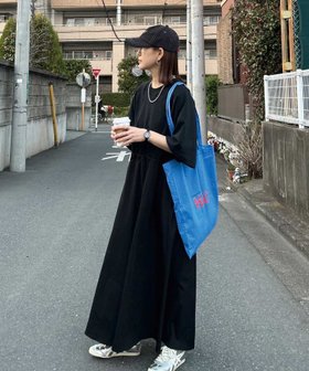 【コーナーズ/CORNERS】の【CORNERS by KR】半袖スウェットドッキングワンピース 大人の最旬トレンドファッション＆コーディネート founy(ファウニー) ファッション Fashion レディースファッション Fashion for Women ワンピース Dresses トレンド Trend, Trending Now ドッキング Docking, Mixed Material ドローコード Drawcord, Drawstring Cord 半袖 Short Sleeve, Half Sleeve ミックス Mix, Mixed Style エレガント 上品 Elegant |ID:prp329100004933421