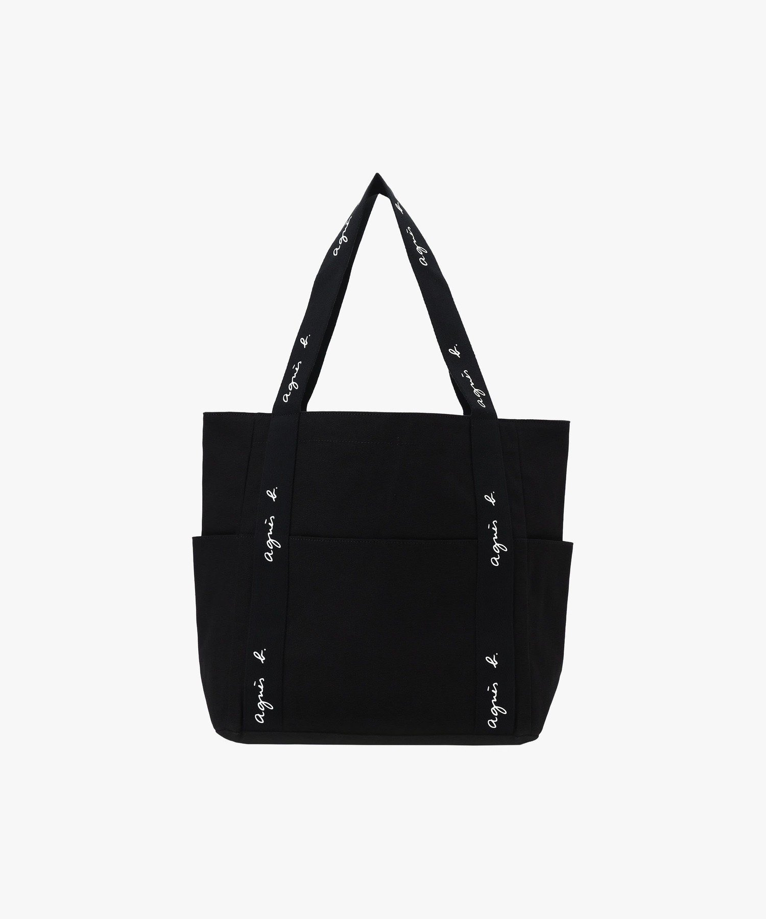 【アニエスベー ファム/agnes b. FEMME】のWEB限定 トートバッグ Berenice SAS22-02 インテリア・キッズ・メンズ・レディースファッション・服の通販 founy(ファニー) 　ファッション　Fashion　レディースファッション　Fashion for Women　バッグ　Bags　キャンバス　Canvas, Canvas Fabric　ショルダー　Shoulder, Shoulder Strap　ポケット　Pocket, Pocket Detail　ブラック|ID: prp329100004933424 ipo3291000000037029627