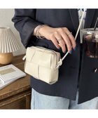 【ディスコート/Discoat】のメッシュ編みミニショルダーバッグ アイボリー|ID:prp329100004933426