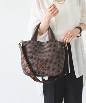 【ラシット/russet】のナイロンラフィア2WAYトートバッグ 大人の最旬トレンドファッション＆コーディネート founy(ファウニー) ファッション Fashion レディースファッション Fashion for Women バッグ Bags ショルダー Shoulder, Shoulder Strap シルバー Silver, Metallic Silver 人気 Popular, Best Seller バランス Balance, Style Balance ベーシック Basic, Essential ポケット Pocket, Pocket Detail マグネット Magnet, Magnetic Closure ラフィア Raffia, Natural Straw 日本製 Made In Japan エレガント 上品 Elegant |ID:prp329100004933428