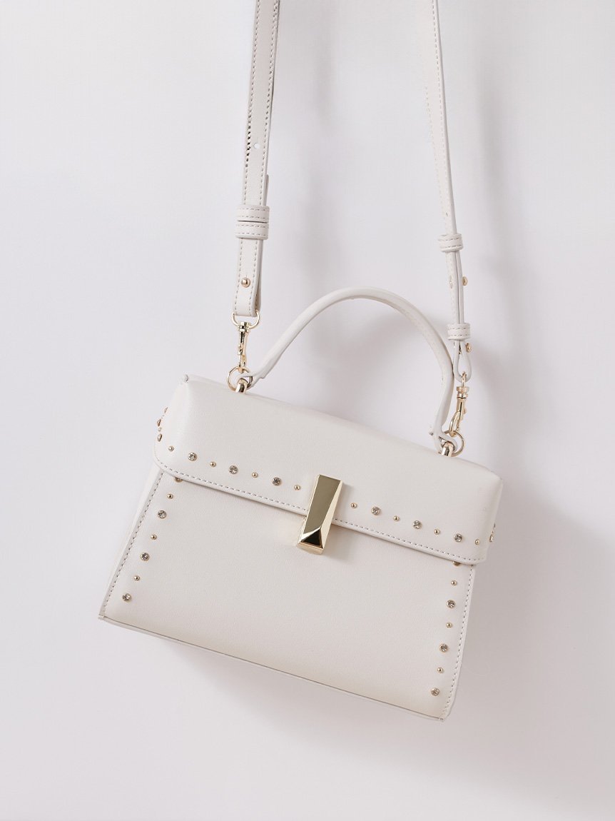 【セルフォード/CELFORD】の【リュタン】ビジュースタッズポシェット インテリア・キッズ・メンズ・レディースファッション・服の通販 founy(ファニー) 　ファッション　Fashion　レディースファッション　Fashion for Women　ショルダー　Shoulder, Shoulder Strap　スマホ　Smartphone, Mobile Device　スマート　Smart, Elegant　ポケット　Pocket, Pocket Detail　ポシェット　Pochette, Mini Bag　ポーチ　Pouch, Small Case　定番　Standard, Basic Item　財布　Wallet, Purse　IVR[003]|ID: prp329100004933429 ipo3291000000037029647