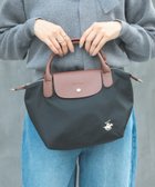【セットアップセブン/SETUP7】のBEVERLY HILLS POLO CLUB/【別注】ナイロンPUハンドルトートバッグ 小 ポロ BLK|ID: prp329100004933430 ipo3291000000037339017