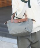 【セットアップセブン/SETUP7】のBEVERLY HILLS POLO CLUB/【別注】ナイロンPUハンドルトートバッグ 小 ポロ GRY|ID: prp329100004933430 ipo3291000000037339019