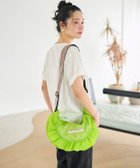 【フリークスストア/FREAK'S STORE】の新色追加 THEATRE PRODUCTS 別注 メッシュ フリル ラウンド ショルダーバッグ/メッシュバッグ 全5色 人気、トレンドファッション・服の通販 founy(ファニー) ファッション Fashion レディースファッション Fashion for Women ウォレット Wallet スペシャル Special, Limited Edition バランス Balance, Style Balance フリル Frill, Ruffle ポーチ Pouch, Small Case 別注 Limited Edition, Custom Order メッシュ Mesh, Net Fabric ラウンド Round, Round Neck S/S・春夏 SS, Spring/Summer, Warm Season おすすめ Recommended / Our Picks 夏 Summer 2026年 2026 thumbnail グリーン|ID: prp329100004933431 ipo3291000000037029662