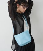 【ラシット/russet】のソフトレザーシンプルショルダーバッグ 人気、トレンドファッション・服の通販 founy(ファニー) ファッション Fashion レディースファッション Fashion for Women バッグ Bags ショルダー Shoulder, Shoulder Strap ポケット Pocket, Pocket Detail thumbnail サックスブルー|ID: prp329100004933433 ipo3291000000037029672