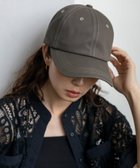 【ヴィータフェリーチェ/VitaFelice】の3サイズ コットンツイルキャップ レディース 帽子 深め メンズ 深い 大きい チャコール|ID: prp329100004933439 ipo3291000000037029693