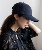 【ヴィータフェリーチェ/VitaFelice】の3サイズ コットンツイルキャップ レディース 帽子 深め メンズ 深い 大きい ネイビー|ID: prp329100004933439 ipo3291000000037029697