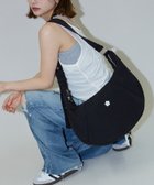 【フリークスストア/FREAK'S STORE】のワンポイント刺繍 ナイロン ショルダーバッグ 限定展開 25AW26SS ブラック|ID: prp329100004933445 ipo3291000000037029724