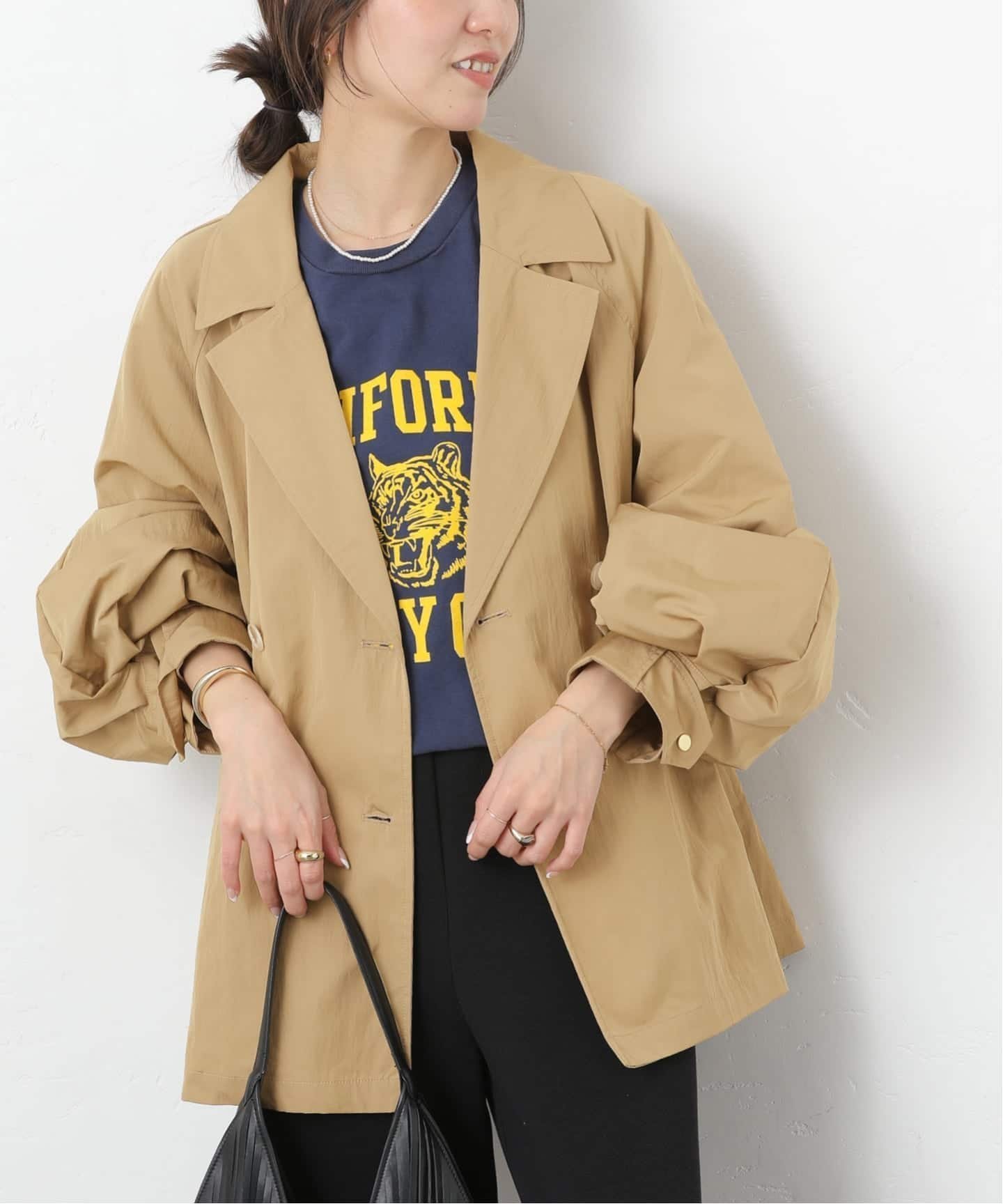 【ジャーナルスタンダード レリューム/JOURNAL STANDARD relume】のヴィンテージクロストレンチコート 人気、トレンドファッション・服の通販 founy(ファニー) 　ファッション　Fashion　レディースファッション　Fashion for Women　アウター　Coat / Outerwear Collection　コート・ロングコート・ピーコート　Long Coats, Peacoats & More　トレンチコート / 春秋の定番アウター　Trench Coats　2026年　2026　インナー　Innerwear　スウェット / スエット　Sweatshirt, Sweatwear　スリーブ　Sleeve, Long Sleeve / Short Sleeve　バランス　Balance, Style Balance　フロント　Front, Front Design　リラックス　Relax, Relaxed Fit　ロング　Long, Long-Length　ワイド　Wide, Wide Fit　ヴィンテージ　Vintage Style　 other-1|ID: prp329100004933447 ipo3291000000037029727