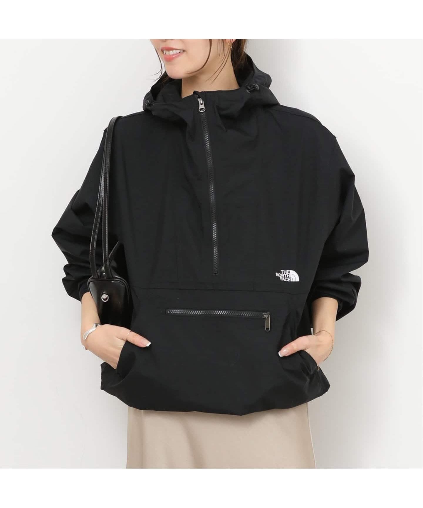 【ジャーナルスタンダード レリューム/JOURNAL STANDARD relume】の《追加》撥水【THE NORTH FACE】 COMPACT ANORAK ブルゾン NP22630 インテリア・キッズ・メンズ・レディースファッション・服の通販 founy(ファニー) 　ファッション　Fashion　レディースファッション　Fashion for Women　アウター　Coat / Outerwear Collection　ブルゾンジャケット・スポーティアウター　Blouson Jackets　アウトドア　Outdoor Clothing　コンパクト　Compact, Small Size　軽量　Lightweight, Ultra Light　ジャケット　Jacket, Outerwear　トラベル　Travel, Travel Gear　フロント　Front, Front Design　ブルゾン　Blouson, Bomber Jacket　ポケット　Pocket, Pocket Detail　ランニング　Running, Running Wear, Activewear, Jogging　2026年　2026　ブラック|ID: prp329100004933449 ipo3291000000037029739