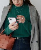 【ディスコート/Discoat】の【リピーター続出/26色展開】モチモチリブパイピングハイネック《WEB限定》 ダークグリーン|ID: prp329100004933451 ipo3291000000037029750