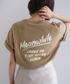 【アンドミー/andme】のプリント ロゴ 刺繍 エンブロイダリー 半袖 Tシャツ 人気、トレンドファッション・服の通販 founy(ファニー) ファッション Fashion レディースファッション Fashion for Women トップス・カットソー Cut & Sew Tops シャツ・ブラウス・オフィスカジュアル Elegant Blouses & Button-Ups ロングTシャツ・Tシャツ Longline T-Shirts & Tees エンブロイダリー Embroidery Design 人気 Popular, Best Seller プリント Print, Printed Pattern ベーシック Basic, Essential 半袖 Short Sleeve, Half Sleeve ワンポイント One Point, Statement Accent おすすめ Recommended / Our Picks thumbnail ベージュ|ID: prp329100004933454 ipo3291000000037029783